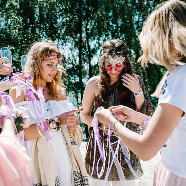 Droom je van een festival bruiloft?